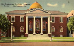 First Presbyterian Church Postcard
