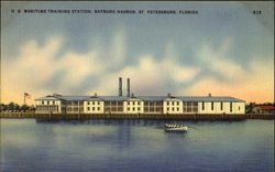 U. S. Maritime Training Station, Bayboro Harbor Postcard