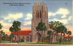 Bethesda By The Sea Episcopal Church Palm Beach, FL Postcard Postcard