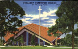 Pasadena Community Church St. Petersburg, FL Postcard Postcard