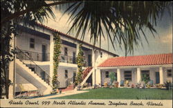 Fiesta Court, 999 North Atlantic Avenue Postcard