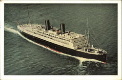 American Turbo-Electric Liner Oriente Postcard