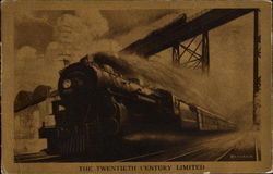 The Twentieth Century Limited Postcard