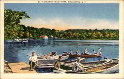 Chenango Valley Park Binghamton, NY Postcard Postcard