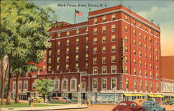 Mark Twain Hotel Elmira, NY Postcard Postcard