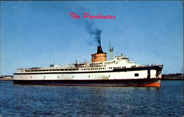 The Pocahontas Boats, Ships