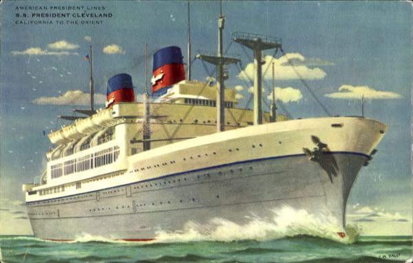 S. S. President Cleveland Cruise Ships