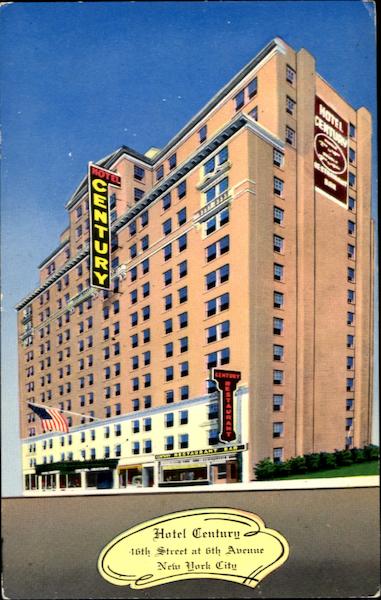 Hotel Century, 111 West 46th Street New York City