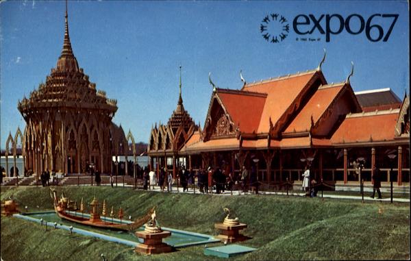 The Pavilion Of Thailand Montreal PQ Canada Quebec