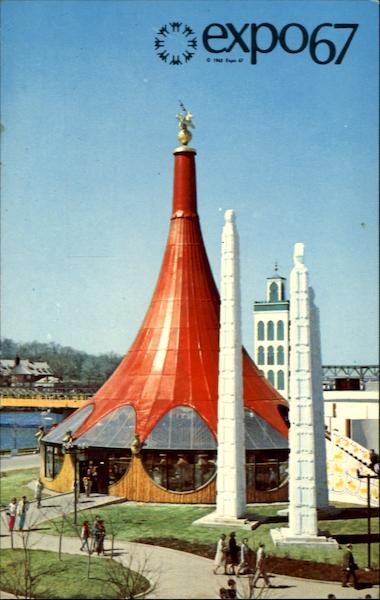 Pavilion Of Ethiopia Montreal PQ Canada Quebec