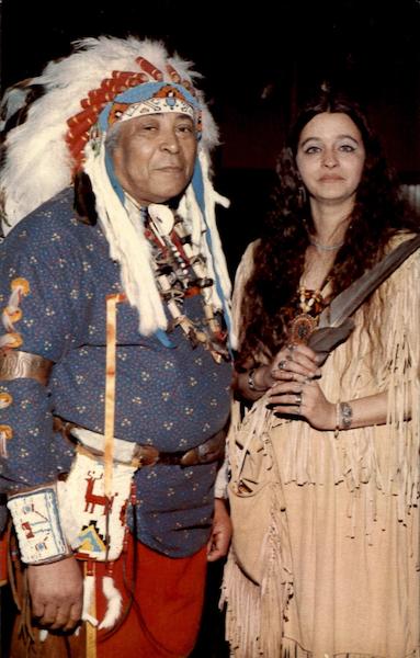 Spotted Eagle & Loving One Native Americana