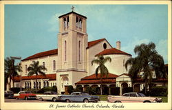St. James Catholic Church Postcard