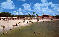 Spa Beach Postcard