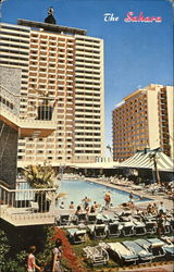 Hotel Sahara Postcard