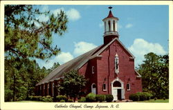 Catholic Chapel Camp Lejeune, NC Postcard Postcard