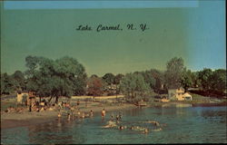 Lake Carmel, Putnam County Scenic, NY Postcard Postcard