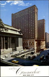 Hotel Commodore New York City, NY Postcard Postcard