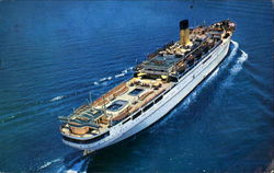 S. S. Nassau Cruise Ships Postcard Postcard