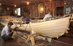 Mystic Seaport Connecticut Postcard Postcard