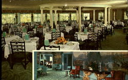 Main Dining Room Washington Arms Restaurant, Boston Post Road Postcard