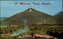 A Mountain Tucson, AZ Postcard Postcard
