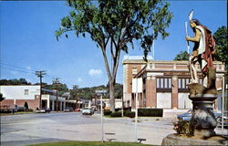 Indian Fountain, Westchester County Postcard
