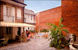 The Chateau Motor Hotel, 1001 Chartres Street Postcard