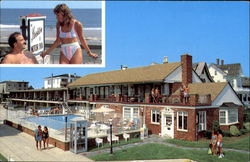 Stockton Motor Inn, 809 Beach Drive Postcard