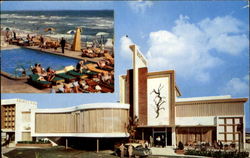 Driftwood Motel, 171st St. & Collins Ave. Postcard