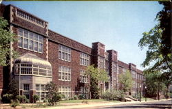 Jefferson High School Lafayette, IN Postcard Postcard