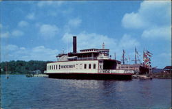 Ferryboat Brinckerhoff, Mystic Seaport Connecticut Postcard Postcard
