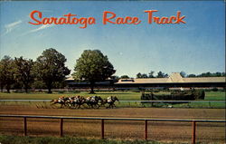 Saratoga Race Track Postcard