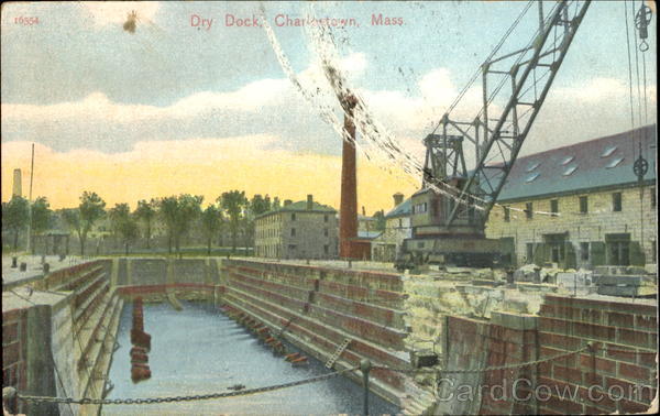 Dry Dock Charlestown Massachusetts