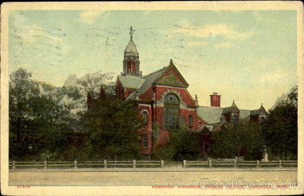 Hemenway Gymnasium, Harvard College Cambridge Massachusetts