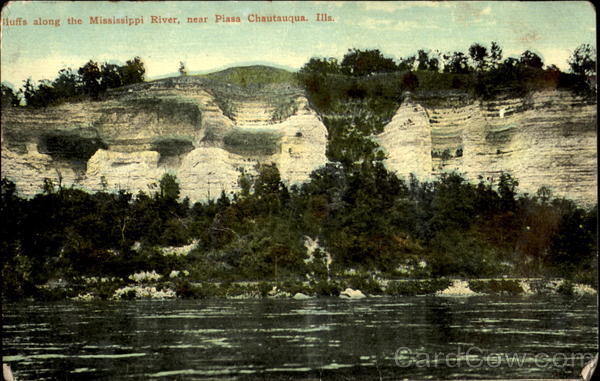 Bluffs Along The Mississippi River Chautauqua Illinois