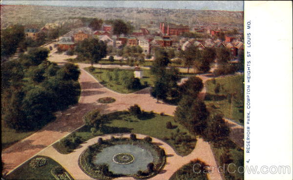 Reservoir Park, Compton Heights St. Louis Missouri