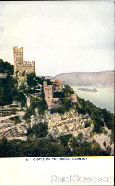 Castle On The Rhine Germany