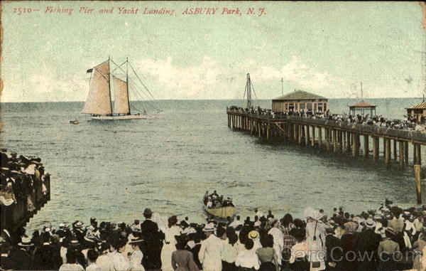 Fishing Pier And Yacht Landing Asbury Park New Jersey