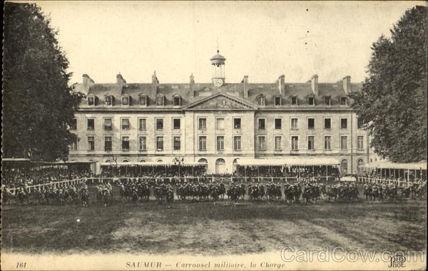 Carrousel militaire, la Charge. Saumur France
