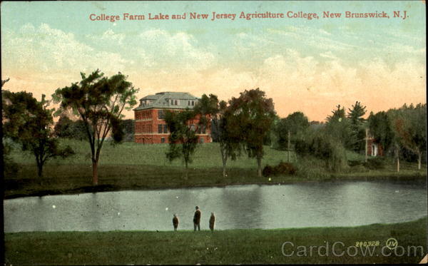 College Farm Lake And New Jersey Agriculture College New Brunswick