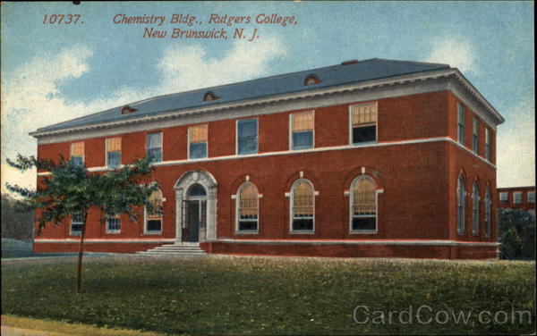 Chemistry Bldg, Rutgers College New Brunswick New Jersey