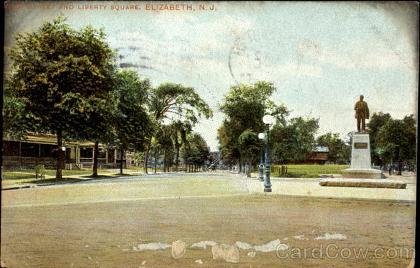 First Street And Liberty Square Elizabeth New Jersey