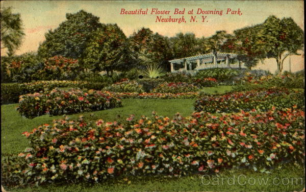 Beautiful Flower Bed, Downing Park Newburgh New York