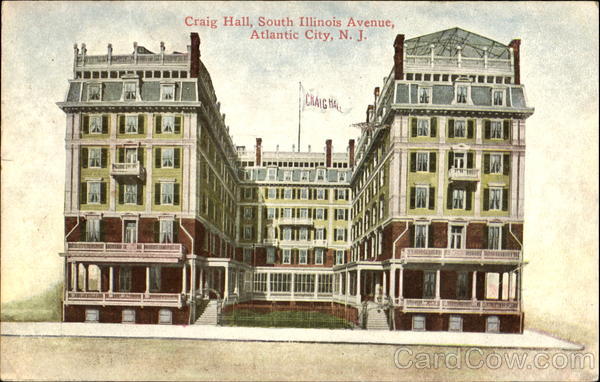 Craig Hall, South Illuniois Avenue Atlantic City New Jersey