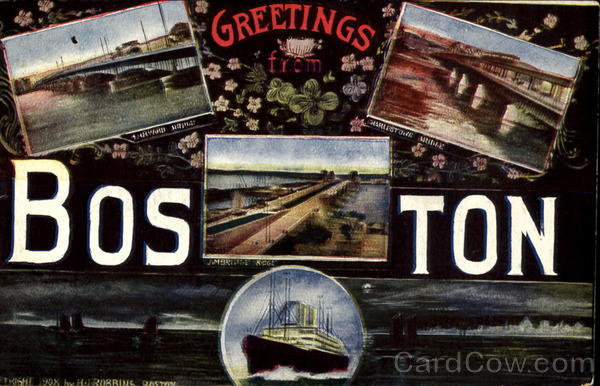 Greetings From Boston Massachusetts