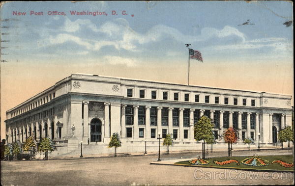 New Post Office Washington District of Columbia Washington DC
