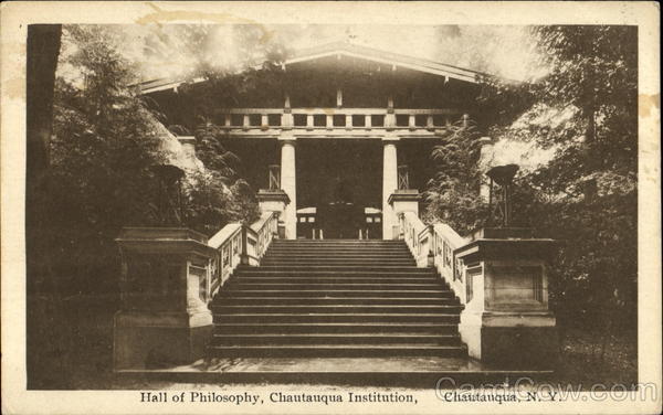 Hall Of Philosophy, Chautauqua Institution New York