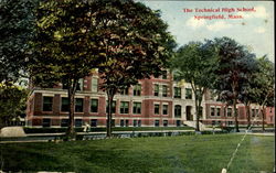 The Technical High School Postcard