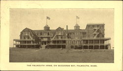 The Falmouth Arms On Buzzards Bay Postcard