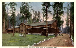 Pahaska Tepee, Cody Road Postcard